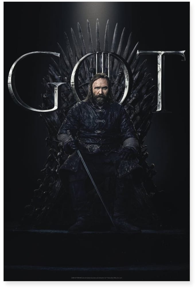 Game Of Thrones Sandor Clegane GOT Poster 60x90 cm