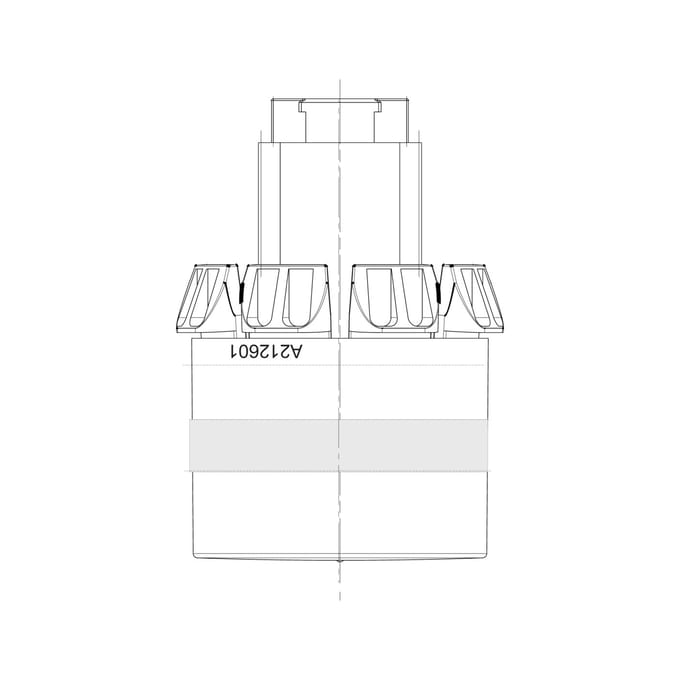 AEG knop, functies, inox, 10+0 140212601029