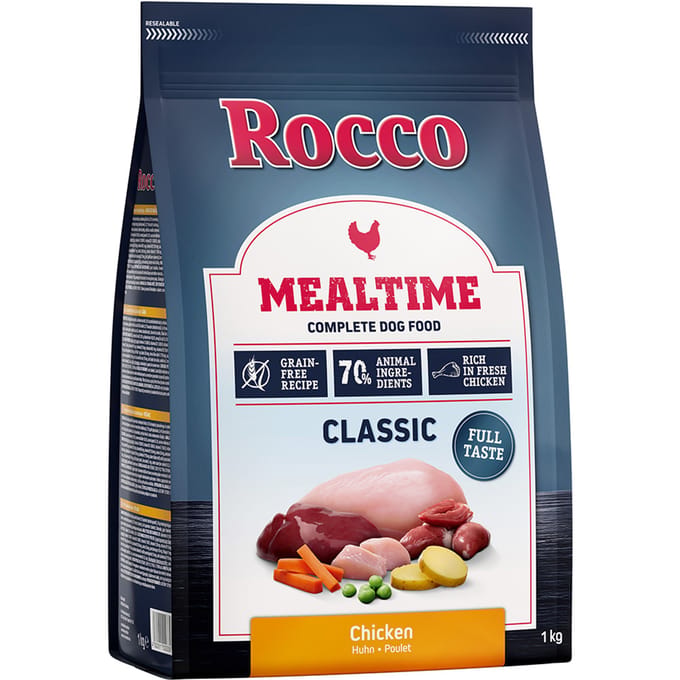 5x1kg Mealtime Kip Rocco Hondenvoer
