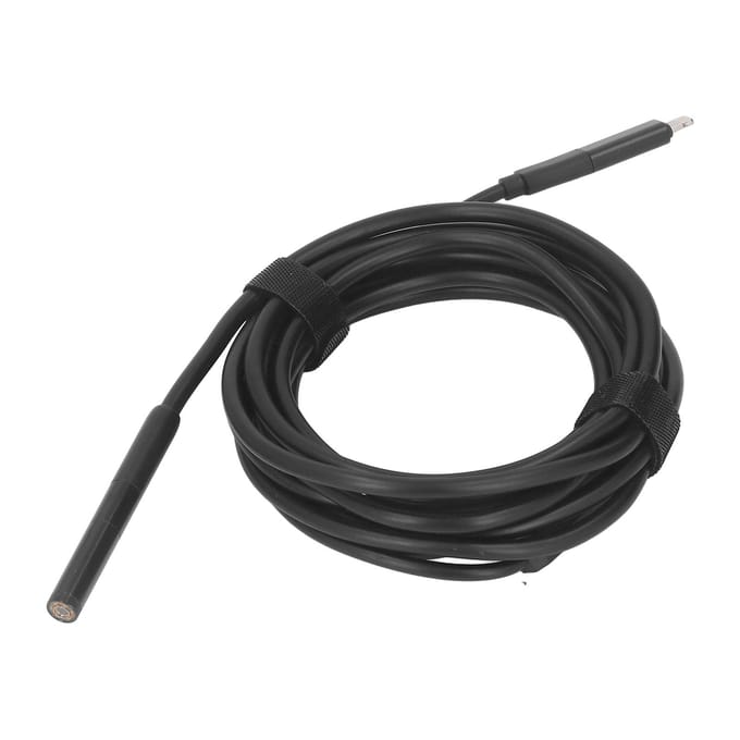 HD Pijpleiding Endoscoop met Enkele Lens 30FPS 1920x1440 IP67 Industriële Pijpleiding Telefoon Boroscoop voor Android black