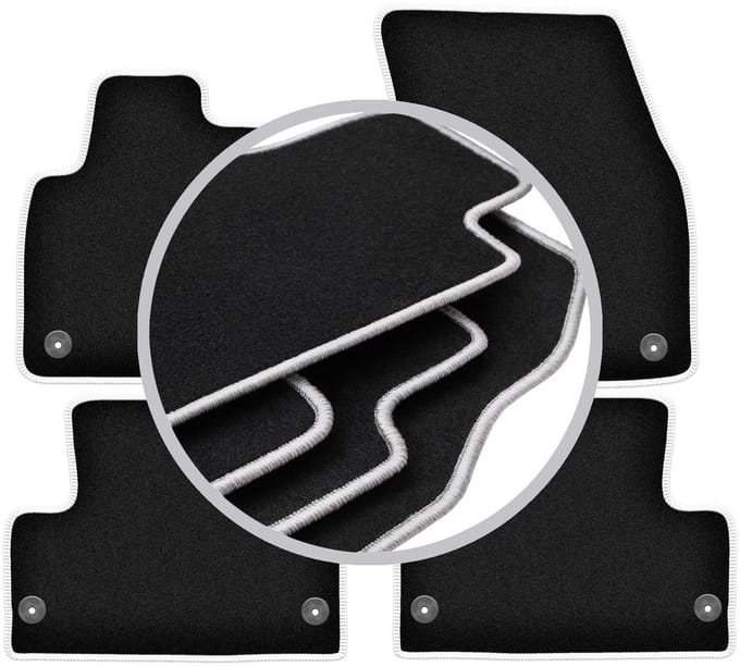 CARLUX-SILVER automatten voor: Range Rover Evoque SUV (2011-2018)