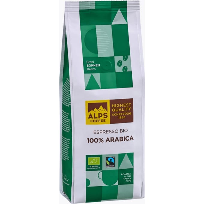 Alps Coffee Espresso Bio 100% Arabica 500g