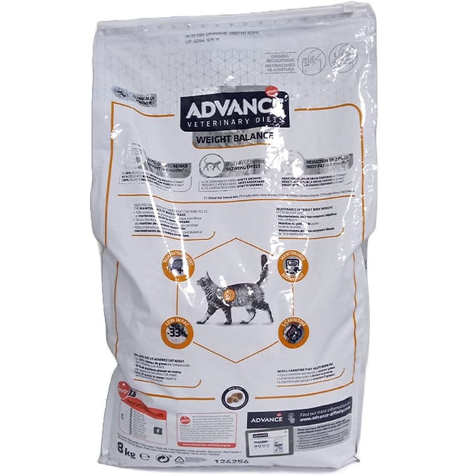 Advance Veterinary Diets Weight Balance 8000 Pellets