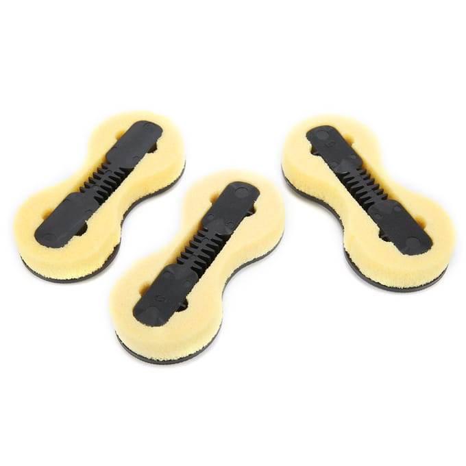 3 Stuks Surfplank Vinnen Box Set 8 Vormige Vinnen Surfplank Pluggen met Vin Sleutel en Schroeven 5 Graden beige