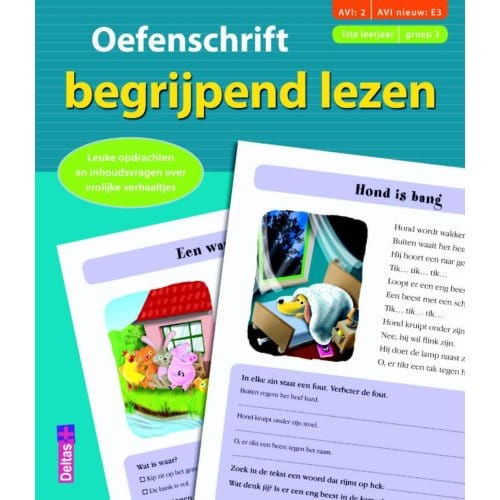 - Reading comprehension exercise book AVI:2 - AVI new: E3 (NL)