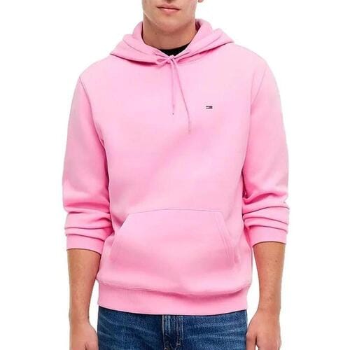 Tommy Hilfiger Regular Flag Hoodie Pink Daisy Größe: S | Kaputzenpullis Outlet | Herren | Rosa