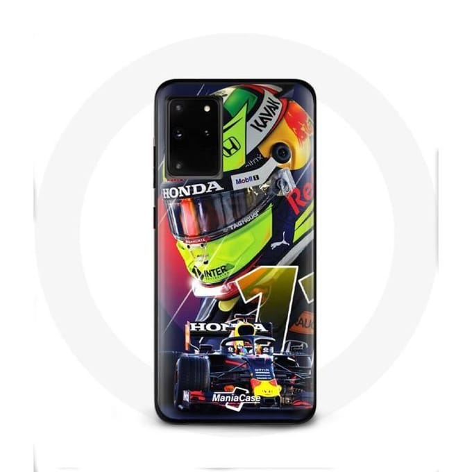 Case voor Samsung Galaxy S20 Ultra Formule 1 Sergio Pérez F1 coureur