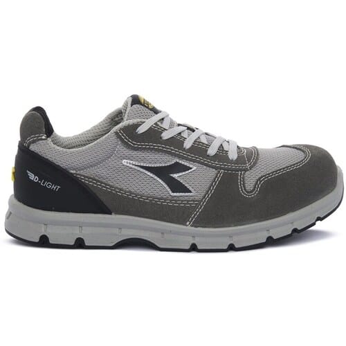 Diadora RUN TEXT LOW S1PS FO SR C. Rock /ALLUMINIUM 41