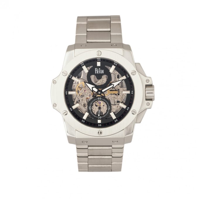 Reign Commodus automatisch skelet armbandhorloge