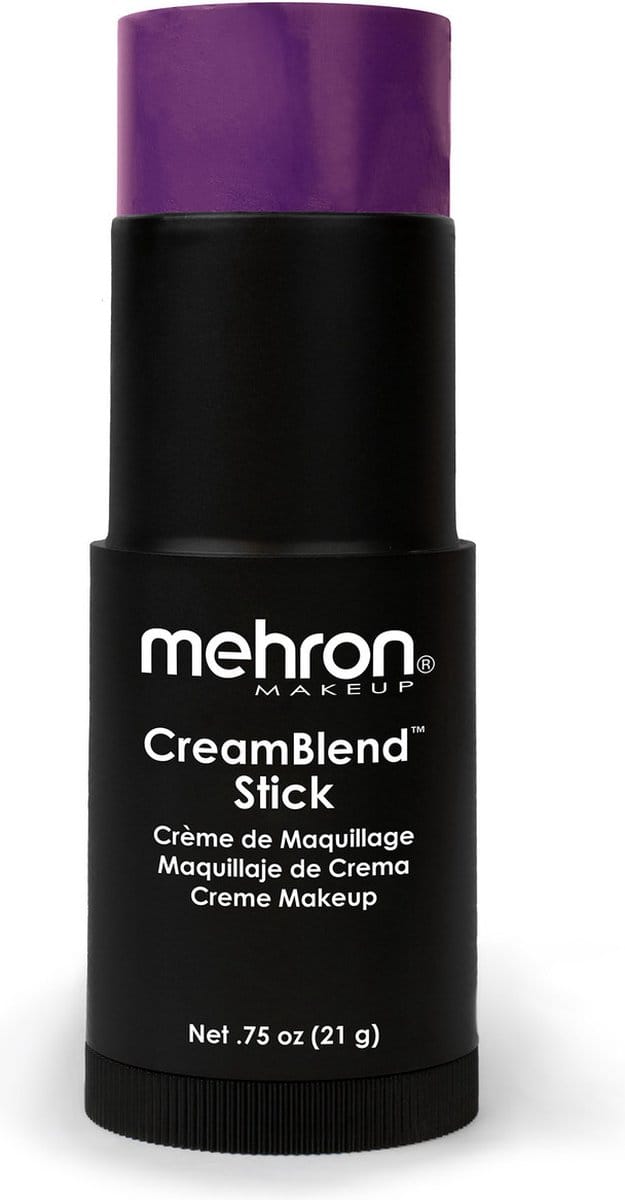 Mehron CreamBlend Stick Schmink - Paars