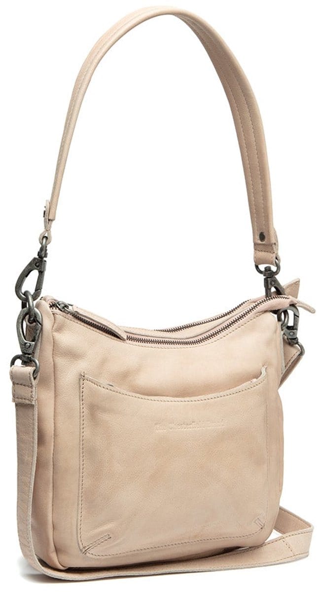 The Chesterfield Brand Leren Schoudertas Caroline Shoulderbag Beige