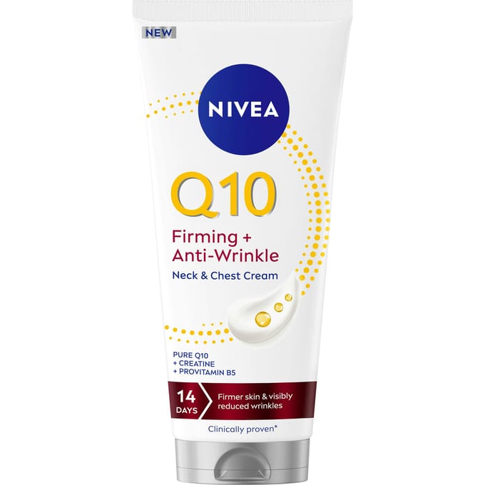 Nivea Q10 Firming+ Anti-wrinkle Neck & Chest Cream 200 ml