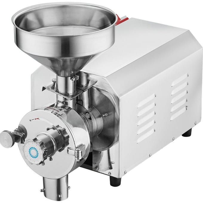 Moulin à Grains Machine à Broyer les Grains 3000W Machines de Traitement Alimentaire