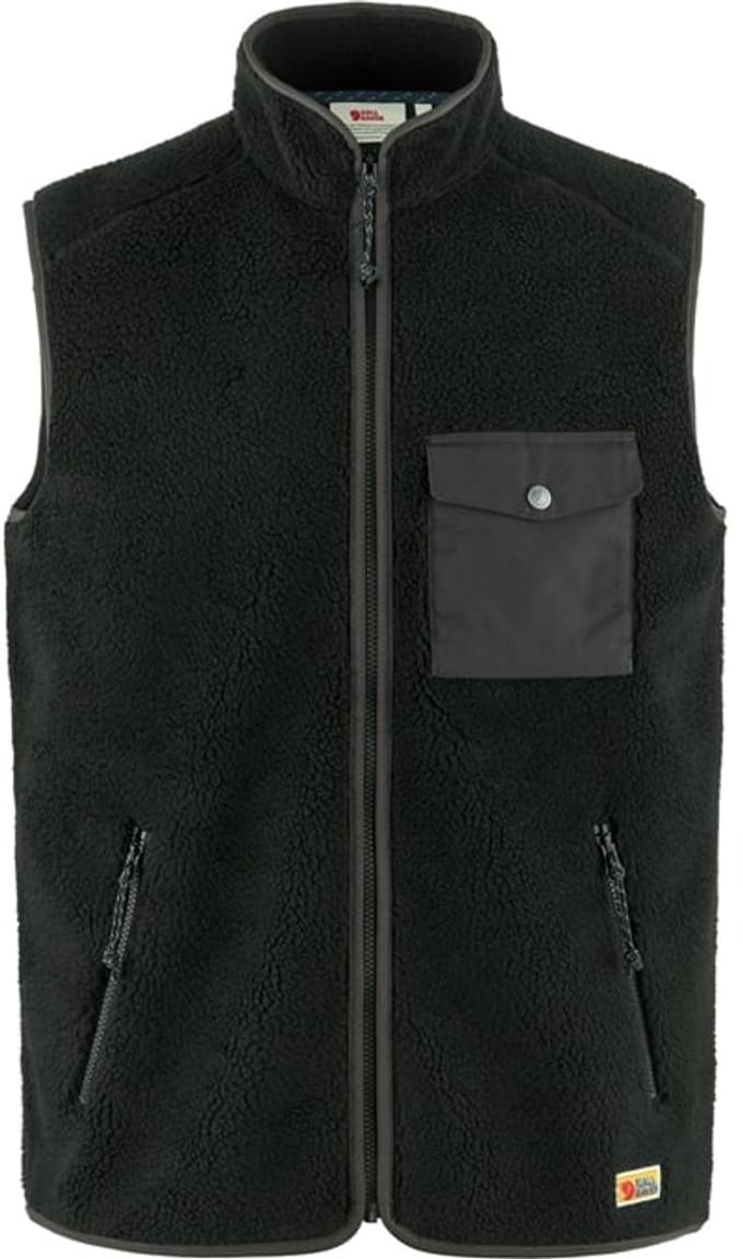Fjällräven Vardag Pile Vest Zwart L Man