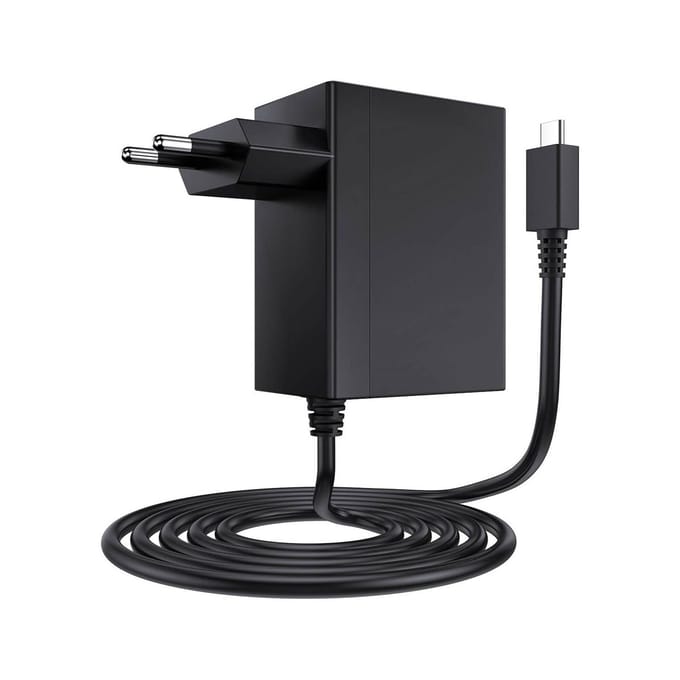 Eisenz Adapter Voor Nintendo Switch – EZ1526 – AC Charger – 39W Snellader – Voor Switch, Switch Lite & Pro Controllers