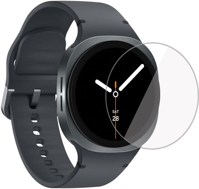 Folie Screenprotector Geschikt voor Samsung Galaxy Watch 8 40mm - Screenprotector - Beschermglas Folie
