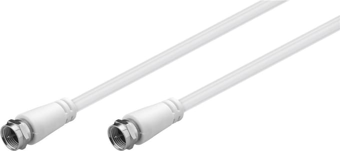 Goobay SAT Antenna Cable (Class A+, >95 dB), 3x Shielded 1 m