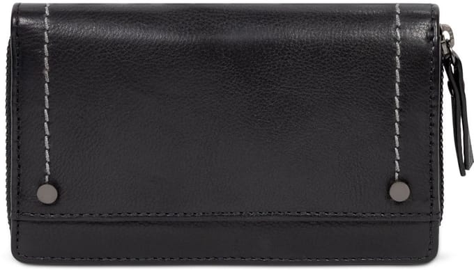 Bag2Bag Leren Portemonnee Moss Black - nieuwe collectie