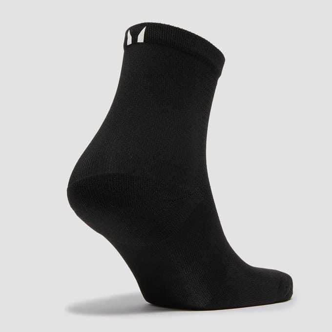 MP Training Cushioned Trainer Socks - Black - UK 2-5