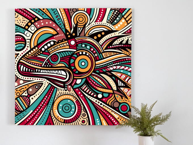 Kunstprint | Wanddecoratie | Forex | 60 × 60 cm