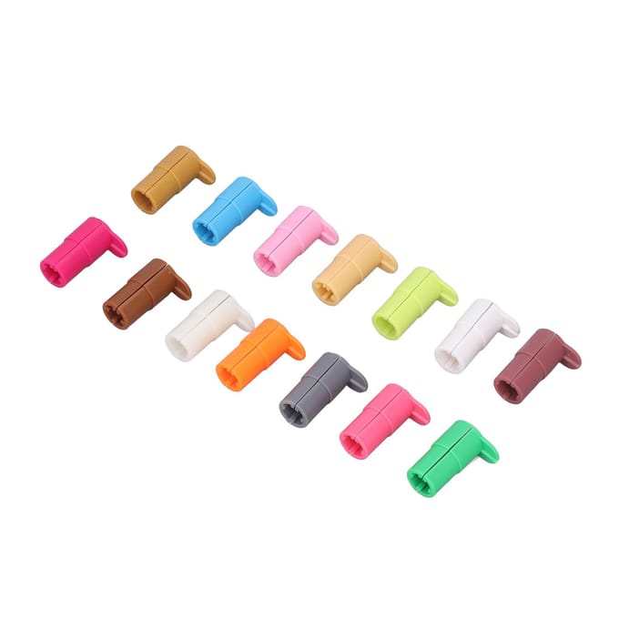 14 Stuks Pen Adapter Vervanging ABS Marker Adapter Houder Set Compatibel voor Cricut beige