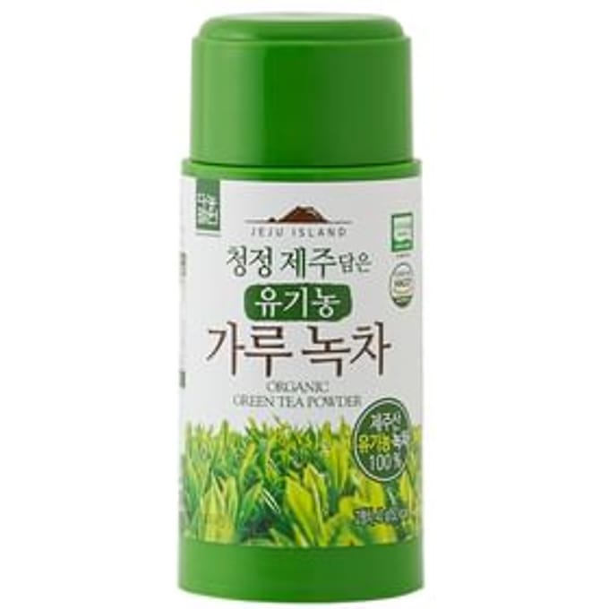 Clean Jeju Island Organic Green Tea Powder 40g