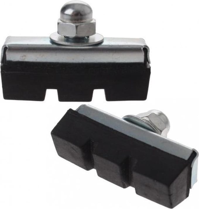 remblokken knijprem 40 x 11 mm zwart 2 stuks