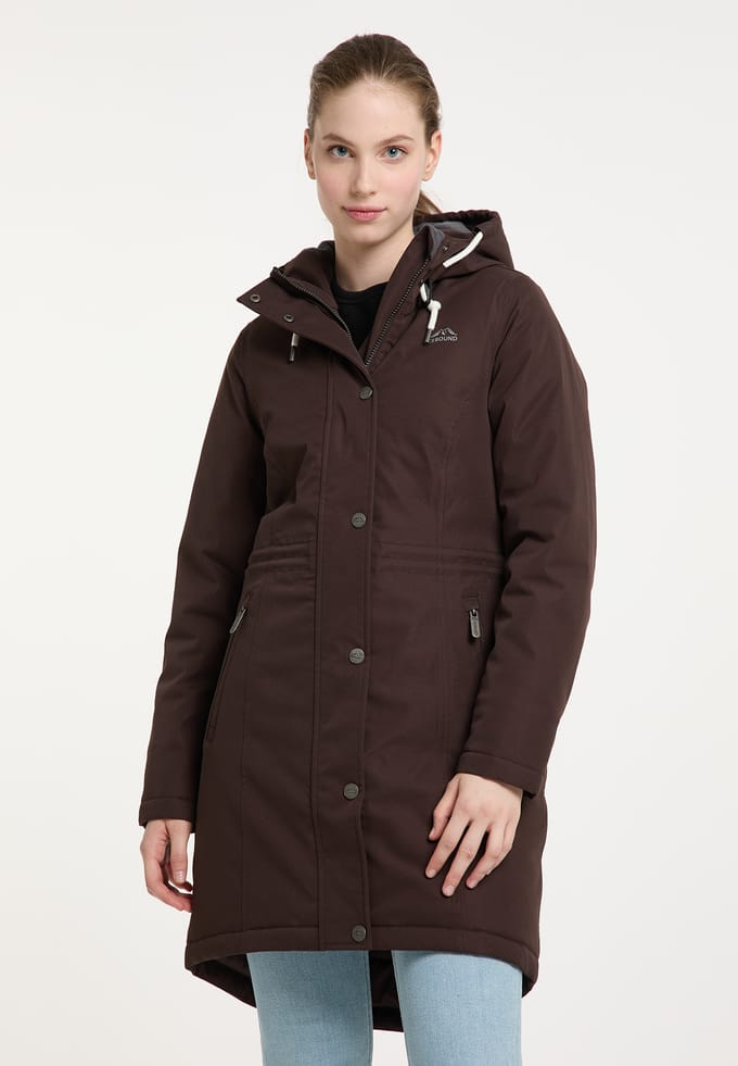 ICEBOUND Winter parka Klima Iglo Dames donkerbruin