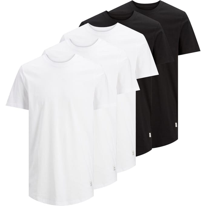 Jack & Jones Noa Crew T-Shirts Heren (5-pack)