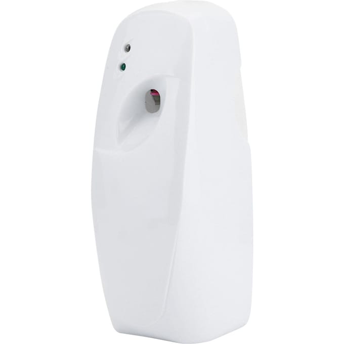 Thuis Binnen Wandmontage Automatische Verstelbare Luchtverfrisser Geur Aerosol Spray Dispenser wit