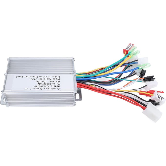 36V 48V 350W Borstelloze Controller Intelligente Elektrische Fiets Motorcontroller voor Elektrische Fiets white