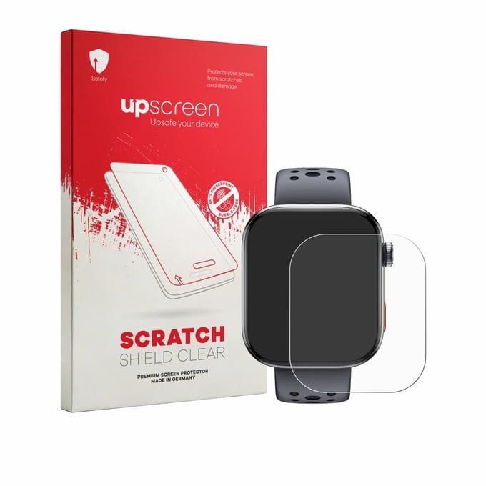 upscreen - Screenprotector voor Haylou Watch Hyper - Folie Beschermfolie transparant