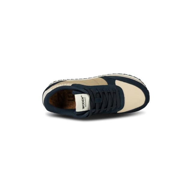 Woden Ronja Plateau Navy Multi Taglia: 40 | Sneakers Outlet | Donna | Blu