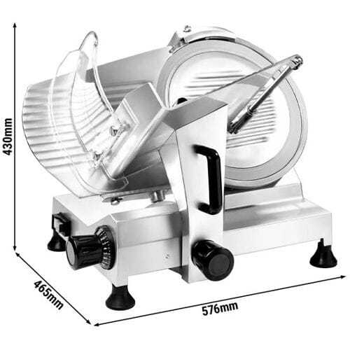 GGM Gastro Aufschnittmaschine mit Self-Lock-System - 250 Watt - Messer: Ø 300mm