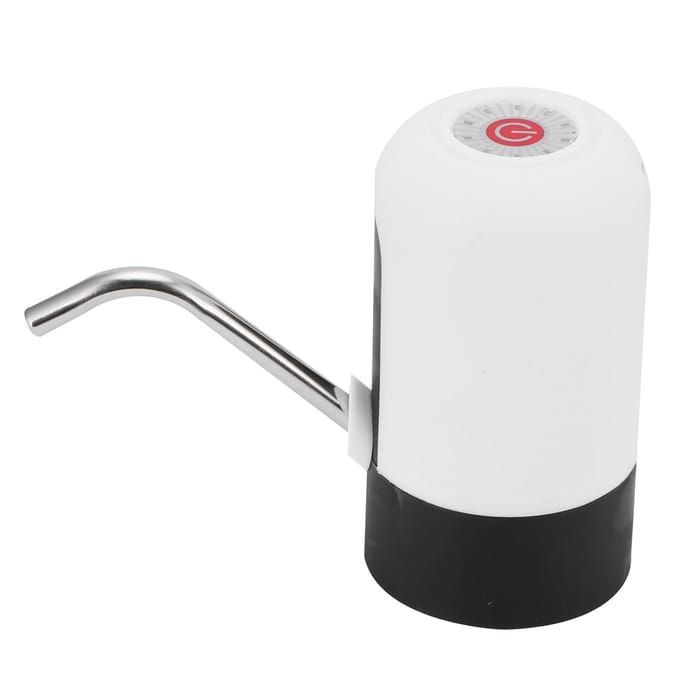 Pompe à Bouteille d'Eau Recharge USB Distributeur d'Eau Potable Électrique Kit pour Maison Bureau Blanc blanc