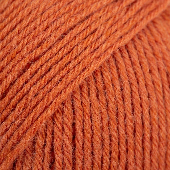 DROPS Fabel Uni Colour - 110 roest - Wol Garen