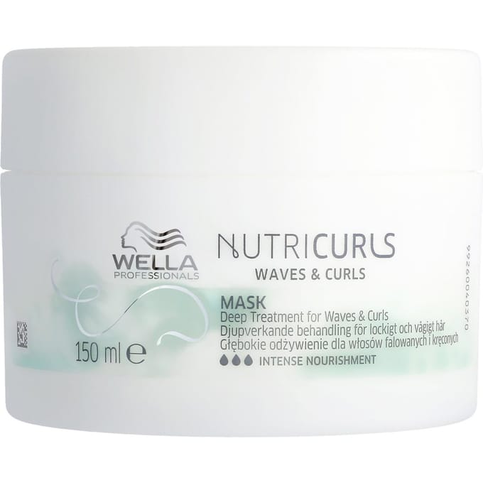 Nutricurls Waves & Curls Mask - Smoothing Mask For Wavy And Curly Hair