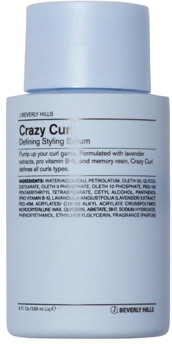 J Beverly Hills Blue Crazy Curl Defining Styling Serum