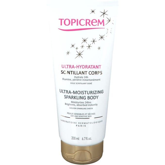Topicrem Ultra Hydraterende Schitterende Lichaamscrème 200 Crème
