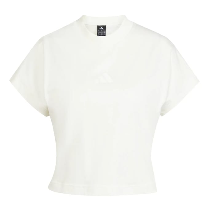 Adidas All Szn T-shirt Met Korte Mouwen Wit M Vrouw