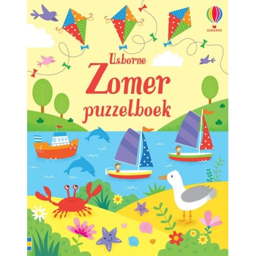 Zomer puzzelboek - 100 puzzels - Beeldpuzzels - Woordpuzzels - Cijferpuzzels