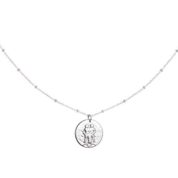 Yehwang - Ketting Sterrenbeeld Tweeling- Constellation - Aries - Stainless Steel