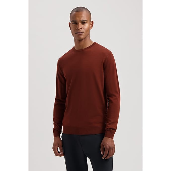 Dstrezzed Ds_destin Crew Rustic Brown Maat: S | Sweaters Outlet | Heren | Bruin