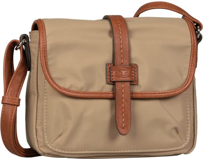 TOM TAILOR Schoudertas Reva Flap Bag Beige