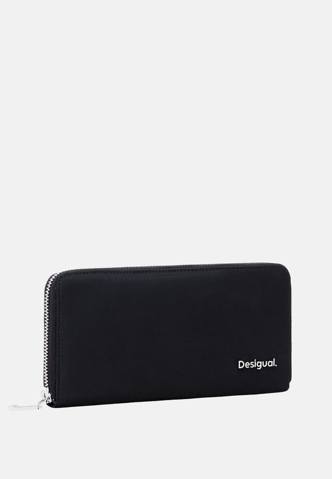 Desigual Portemonnee Priori Fiona Long Wallet Black Zwart