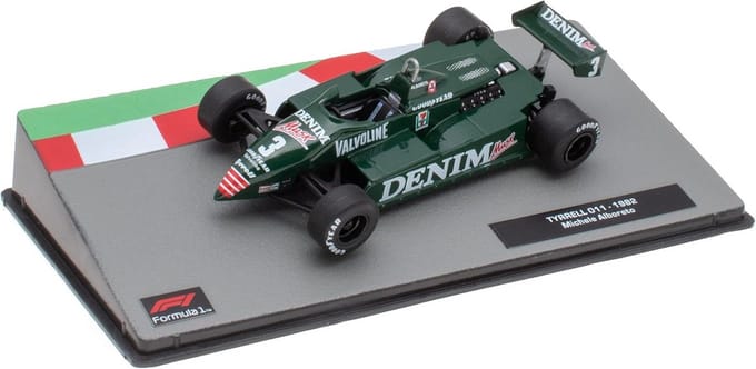 Schaalmodel Formule 1 Auto 1/43 - Tyrrell 011 Michele Alboreto 1982