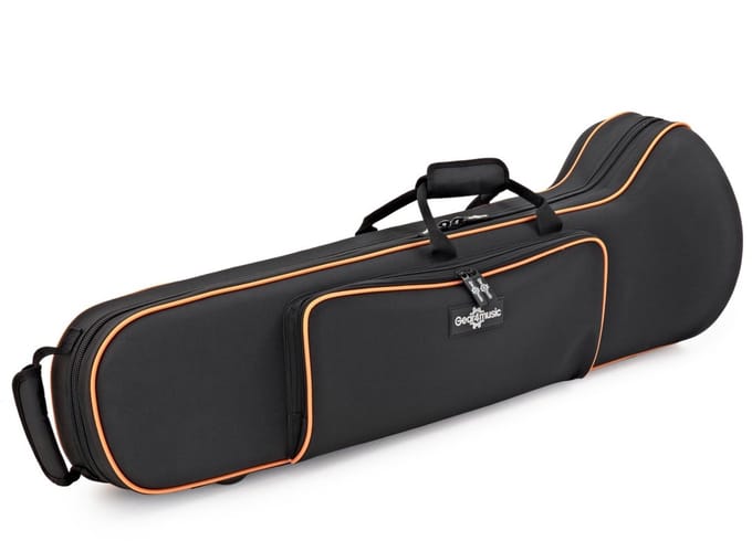 Deluxe Trombone koffer met banden van Gear4music
