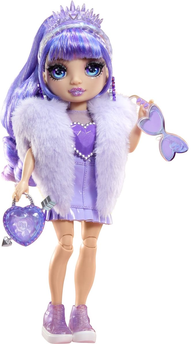 Rainbow High Crystal Fashion Fashion Doll - Violet