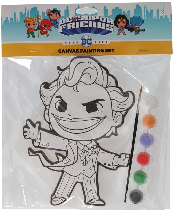 Johntoy schilderen canvas The Joker - DC Comics - inclusief penseel en verf.