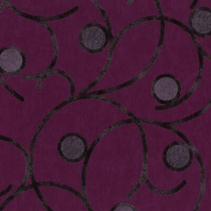 Dutch Wallcoverings vliesbehang cirkels - fuchsia